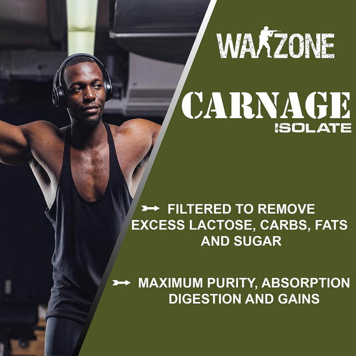 Warzone Carnage Hydrolyzed Isolate Product vendor