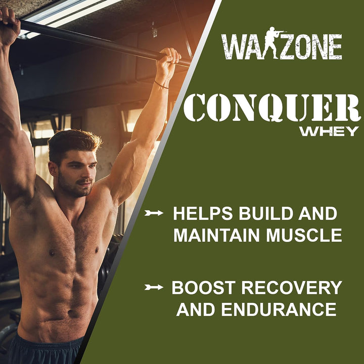 Warzone Conquer 100% Whey Protein Product vendor
