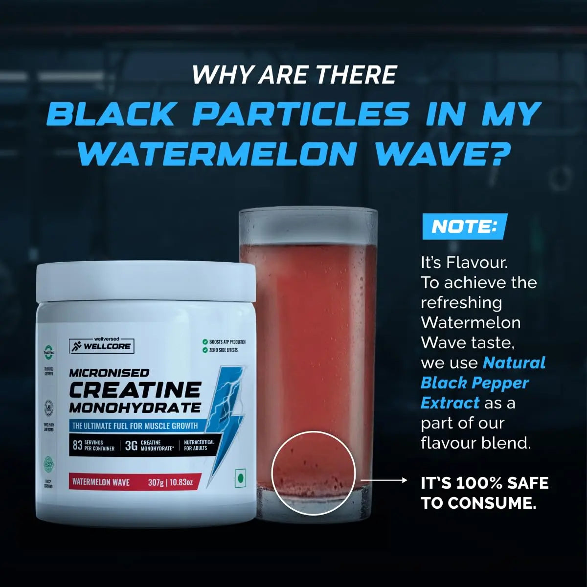 Wellcore Pure Micronised Creatine Monohydrate Product vendor