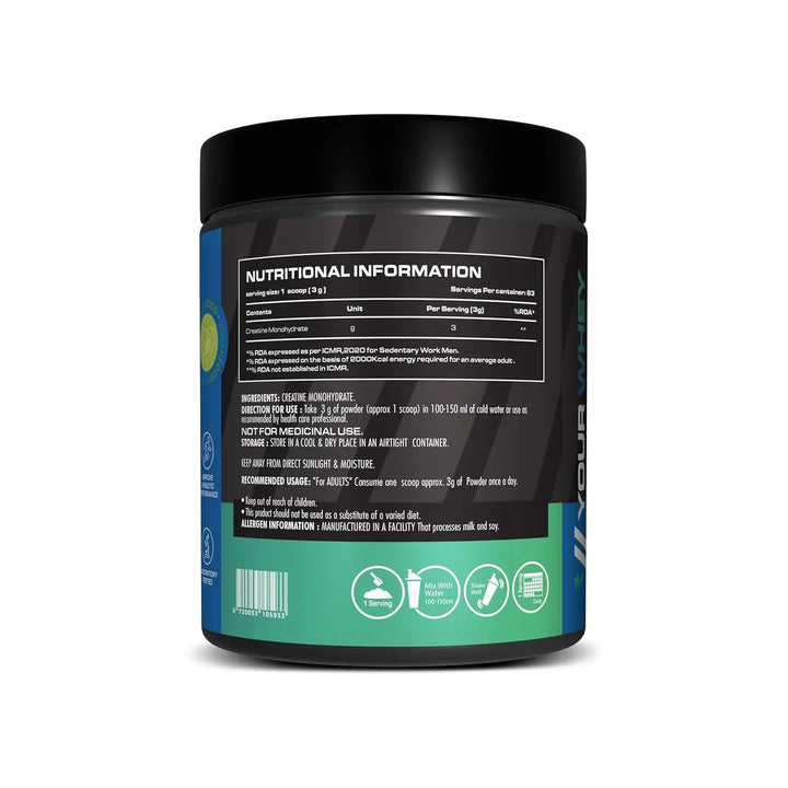 YOURWHEY Creatine Monohydrate 250 g Product vendor