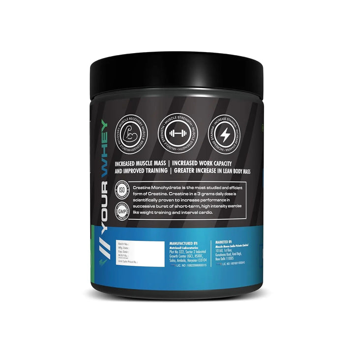 YOURWHEY Creatine Monohydrate 250 g Product vendor