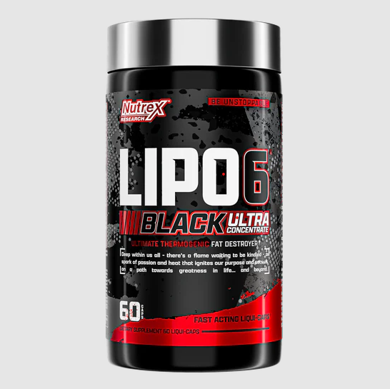 Nutrex Research Lipo-6 Black Ultra Concentrate  (60 Caps)