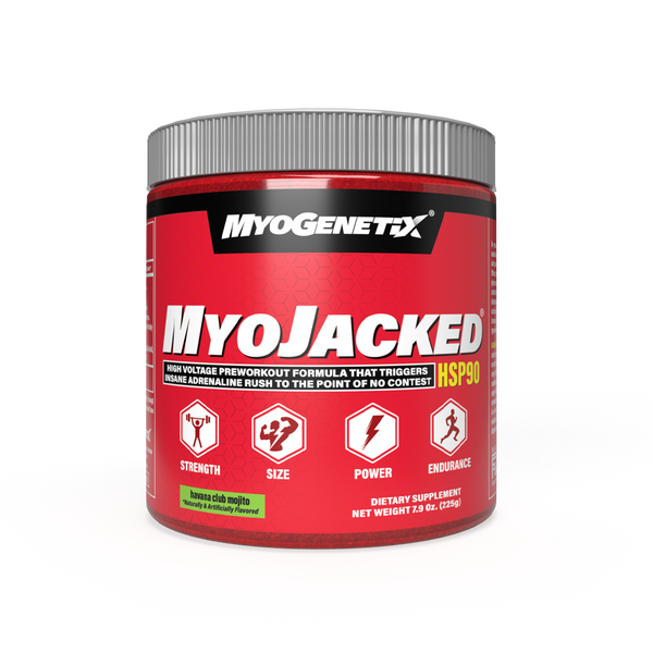 Myogenetix MyoJacked Pre-Workout HSP90 (45 Servings)