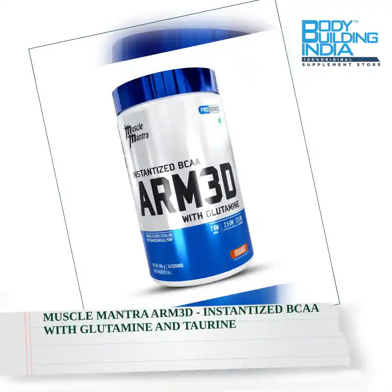 Muscle Mantra ARM3D - Instantized BCAA with Glutamine and Taurine by@Outfy