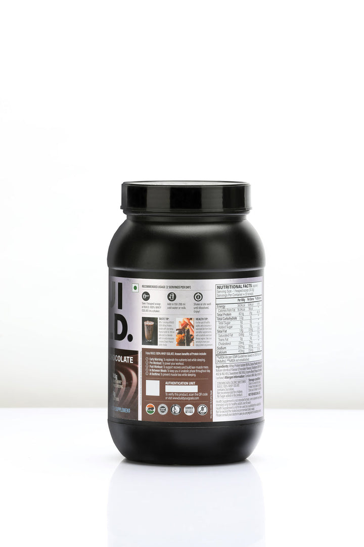 Build. Whey Isolate Protein