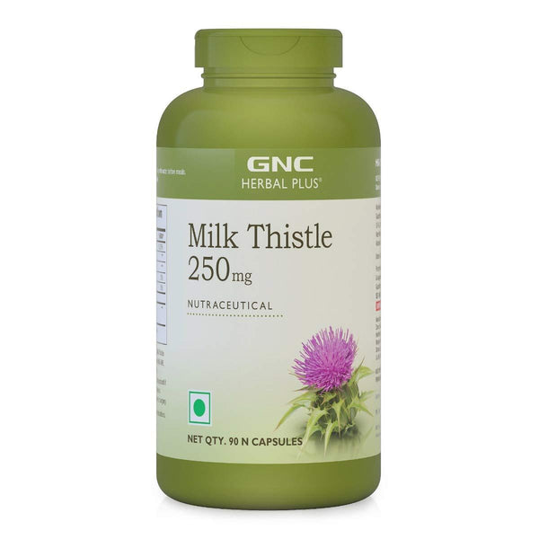 GNC Milk Thistle 250Mg Capsules - 90 Count - Halt