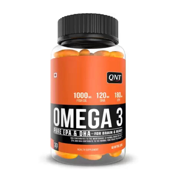 QNT Omega 3 (30 Softgel Caps) 15 Servings