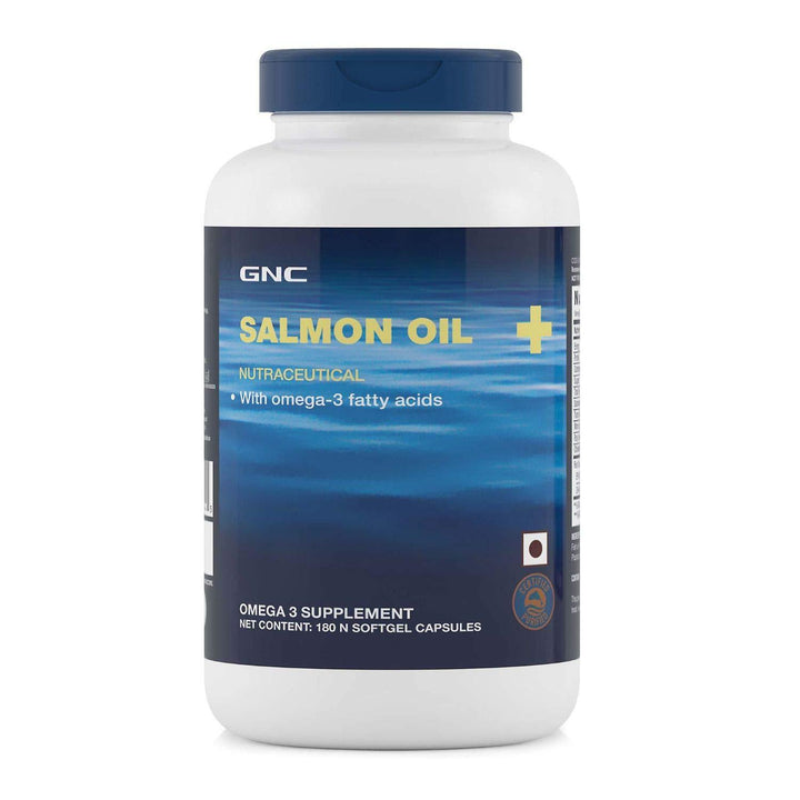 GNC Salmon Oil (180 Softgel Caps) - Halt