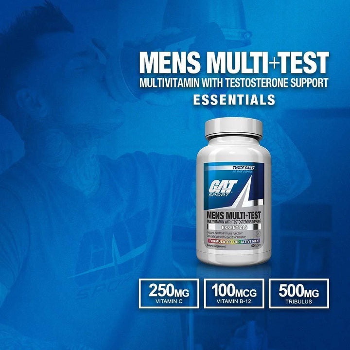 GAT Men's Mult+ Test - 60 Tablets - Halt