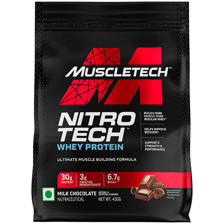MuscleTech Nitro Tech Whey chocolate flavor