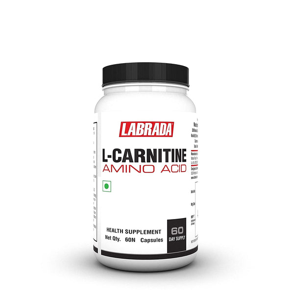 Labrada L-Carnitine Amino Acid - 60 Capsules - Halt