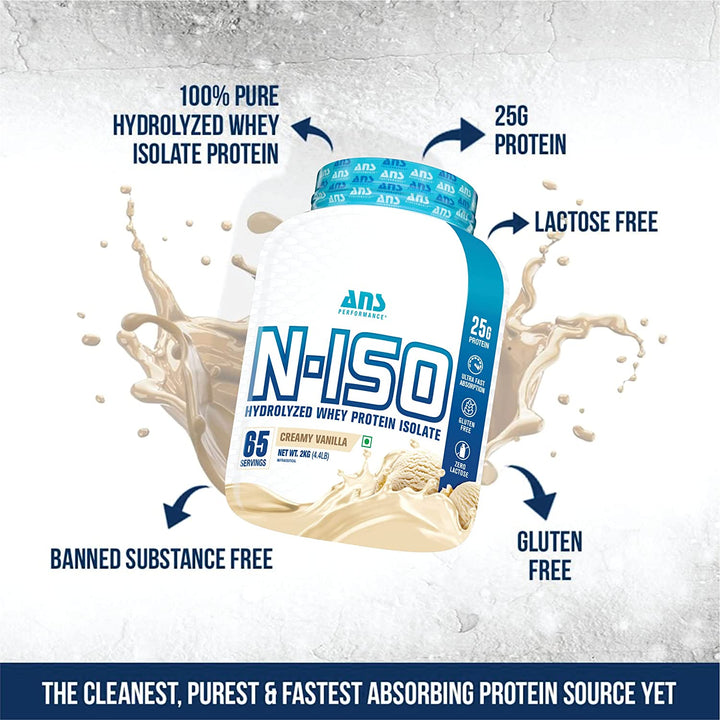 ANS Performance N-Iso Hydrolyzed  Whey Protein Isolate (2 kg) Product vendor