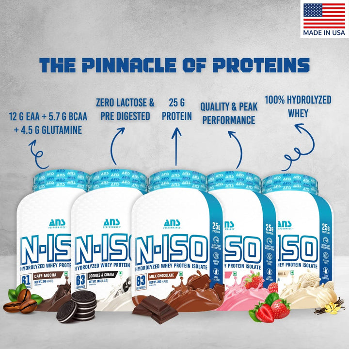 ANS Performance N-Iso Hydrolyzed  Whey Protein Isolate (2 kg) Product vendor