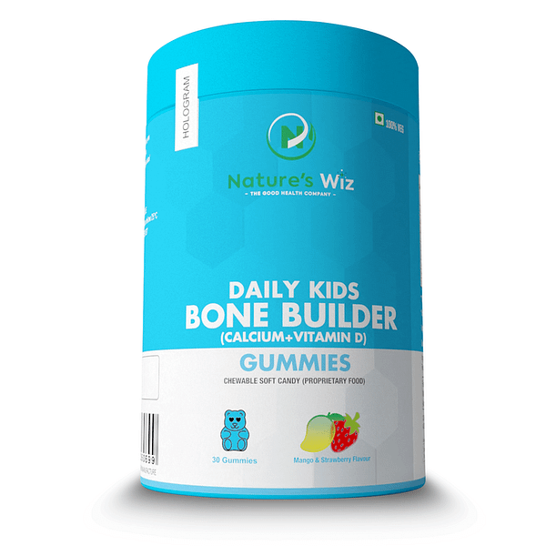 Nature’s Wiz Daily Bone Builder (Calcium+Vitamin D) Gummies - Halt