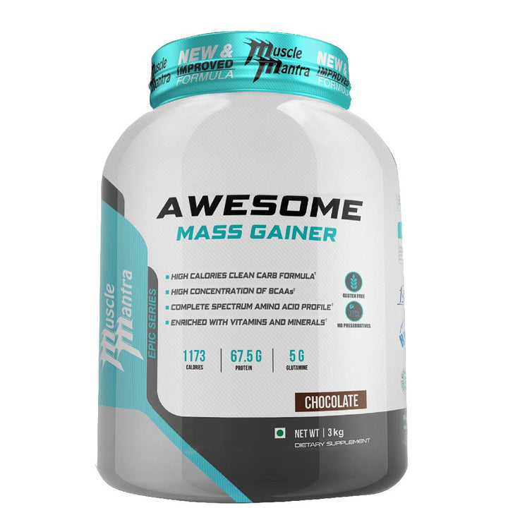 MUSCLE MANTRA EPIC SERIES AWESOME MASS GAINER - Halt