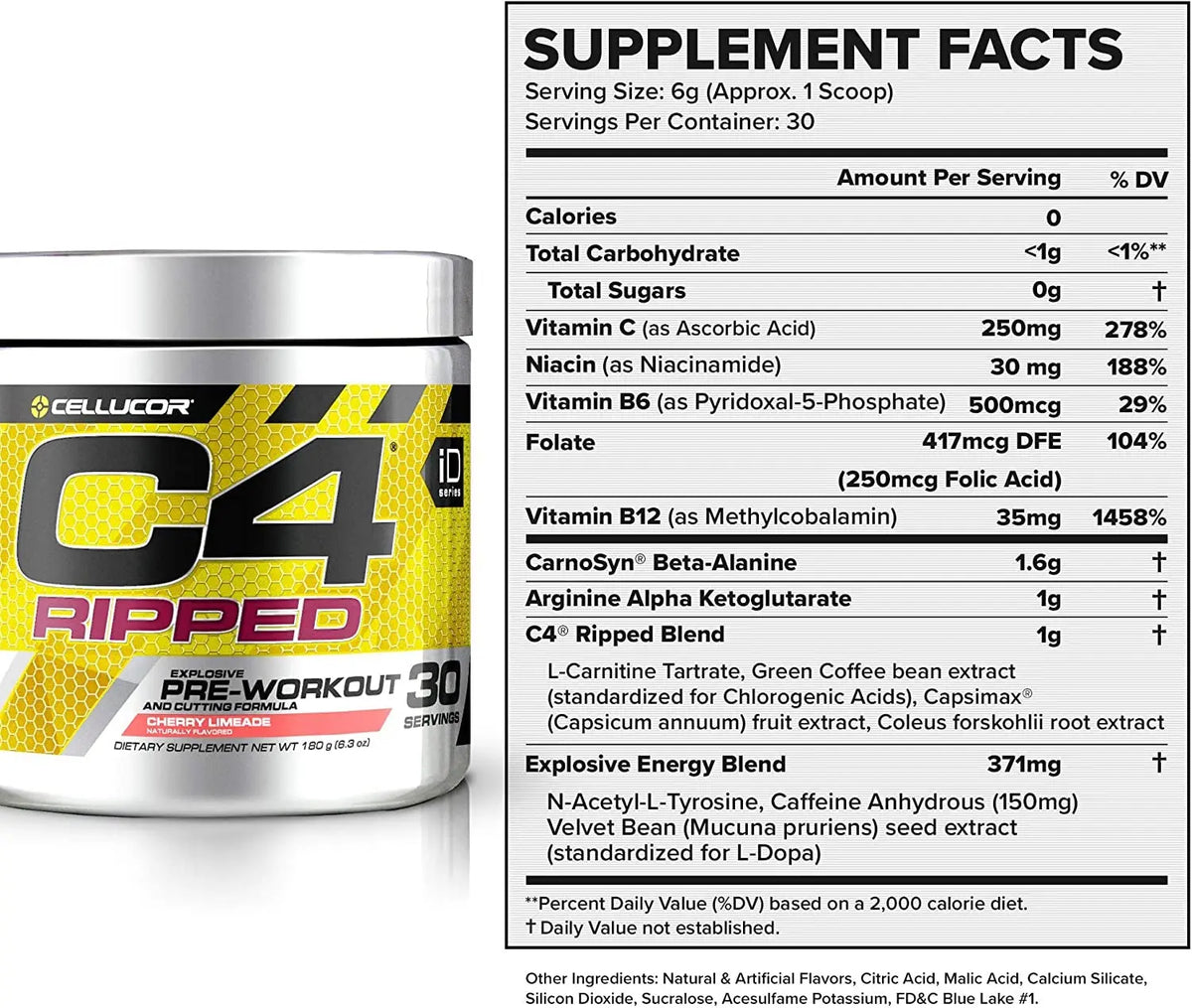 Cellucor C4 Ripped Product vendor