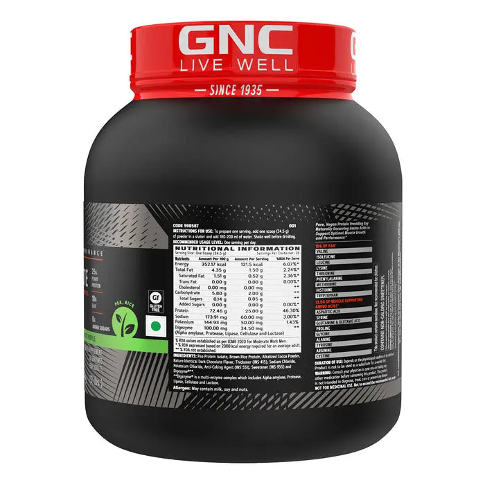 GNC AMP Plant Isolate Product vendor