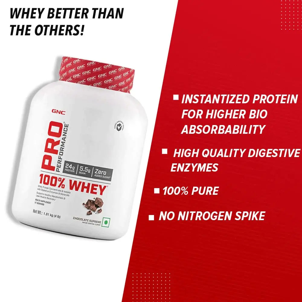GNC Pro-performance 100% Whey Protein Product vendor