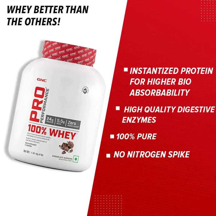 GNC Pro-performance 100% Whey Protein Product vendor