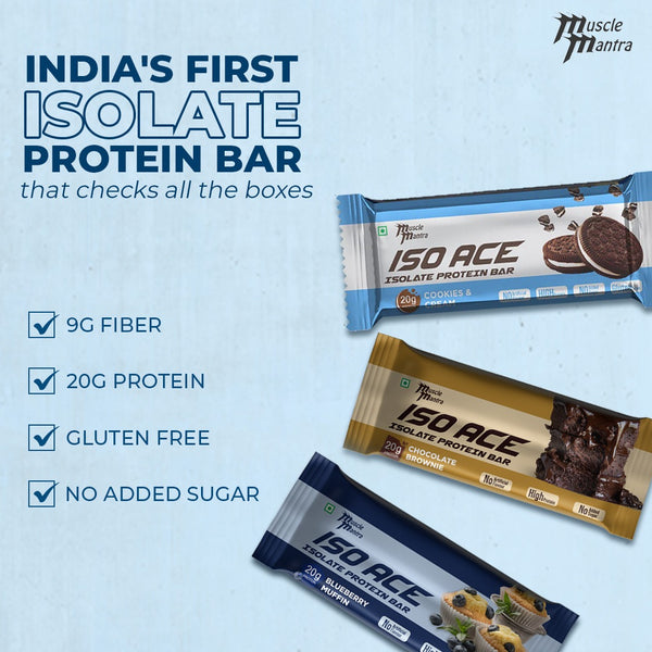 Muscle Mantra ISO ACE Isolate Protein Bar