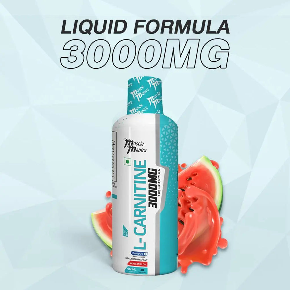 Muscle Mantra L-Carnitine 3000MG Liquid Formula - Body Building India