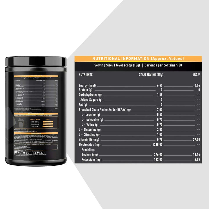 MuscleBlaze BCAA Gold 8:1:1 Product vendor