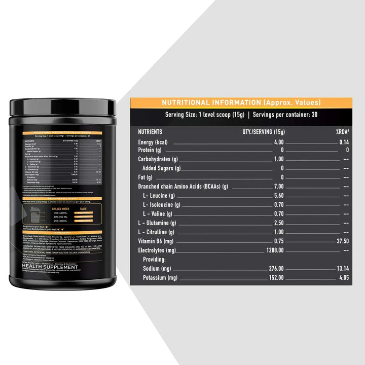 MuscleBlaze BCAA Gold 8:1:1 Product vendor