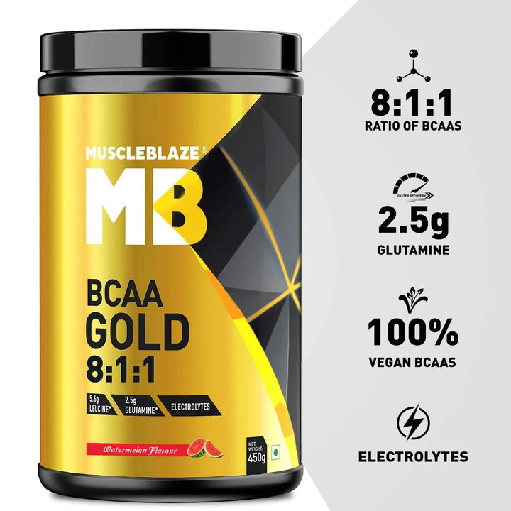 MuscleBlaze BCAA Gold 8:1:1 Product vendor