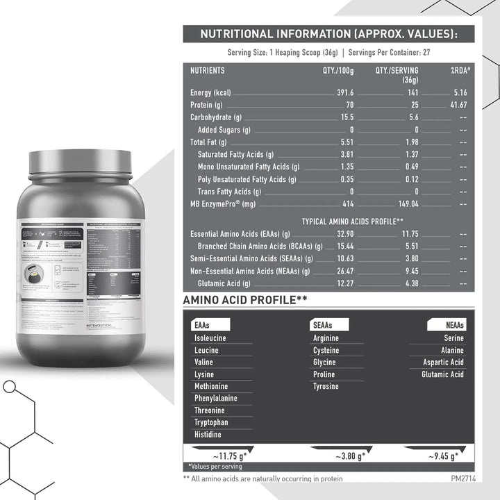 MuscleBlaze Biozyme Performance Whey Protein Product vendor