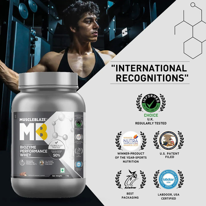 MuscleBlaze Biozyme Performance Whey Protein Product vendor