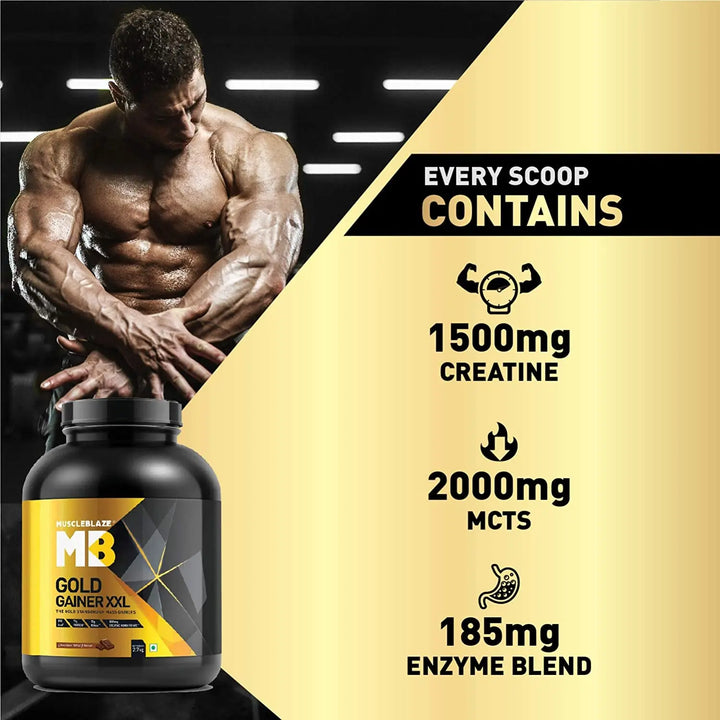 MuscleBlaze Gold Gainer XXL powder Product vendor