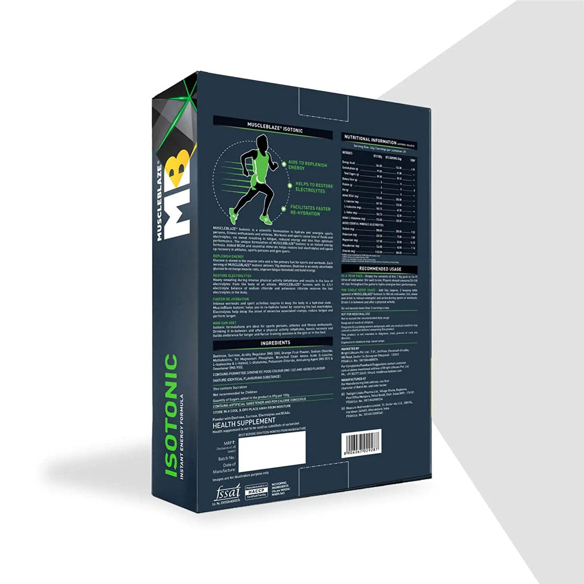 MuscleBlaze Isotonic Instant Energy Formula Product vendor