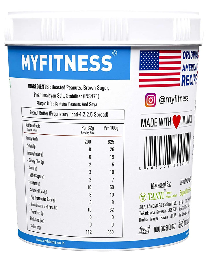 MyFitness Original Peanut Butter Product vendor