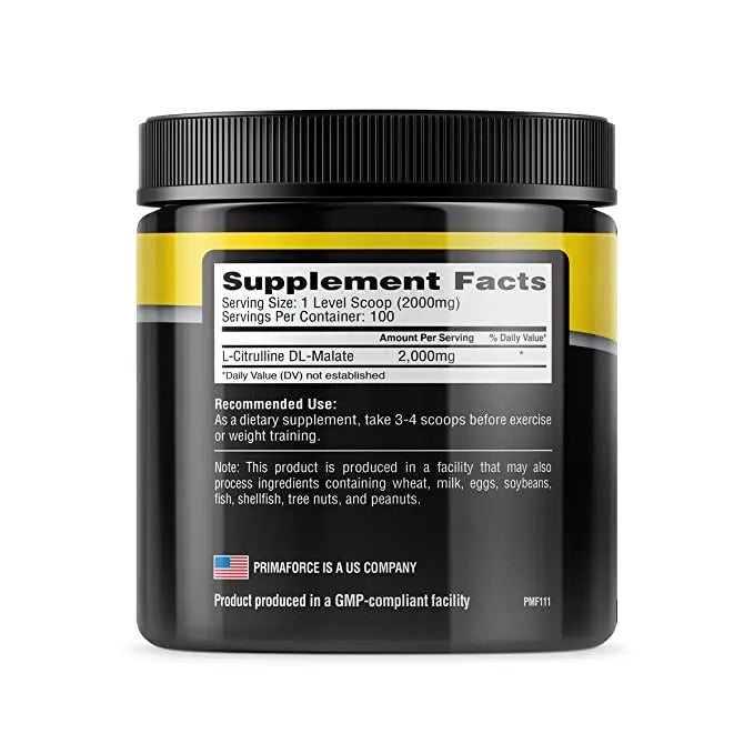 Primaforce Citrulline Malate - 200 Gm (Unflavored) Product vendor