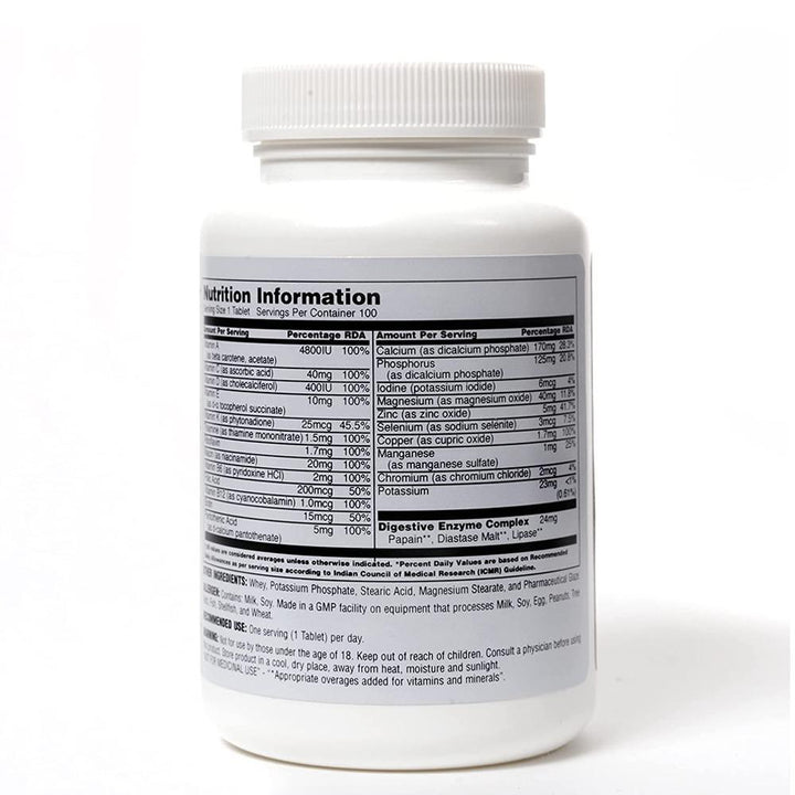 Universal Nutrition vitamin tablets review