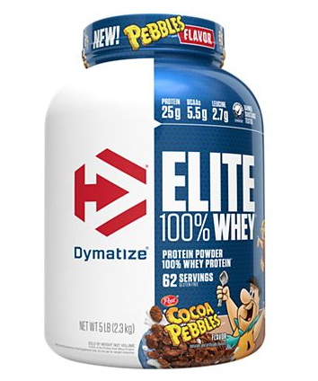 Elite 100% whey supplement