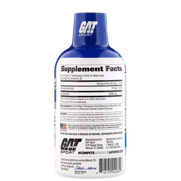 GAT SPORT Essentials Liquid L-Carnitine - Halt