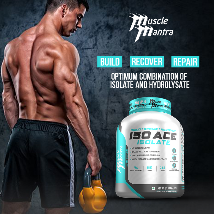 Build Muscle faster ISO ACE protein Supplements