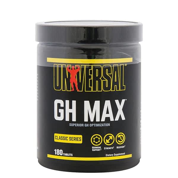 Universal Nutrition GH Max – 180 Tablets - Brands, Pre Workouts, Pre/Post Workout, Universal - Halt